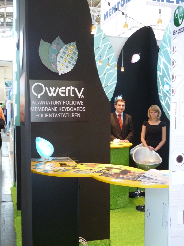 QWERTY GmbH - ELECTRONICA 2012 Messe München, Halle B5 Stand 253